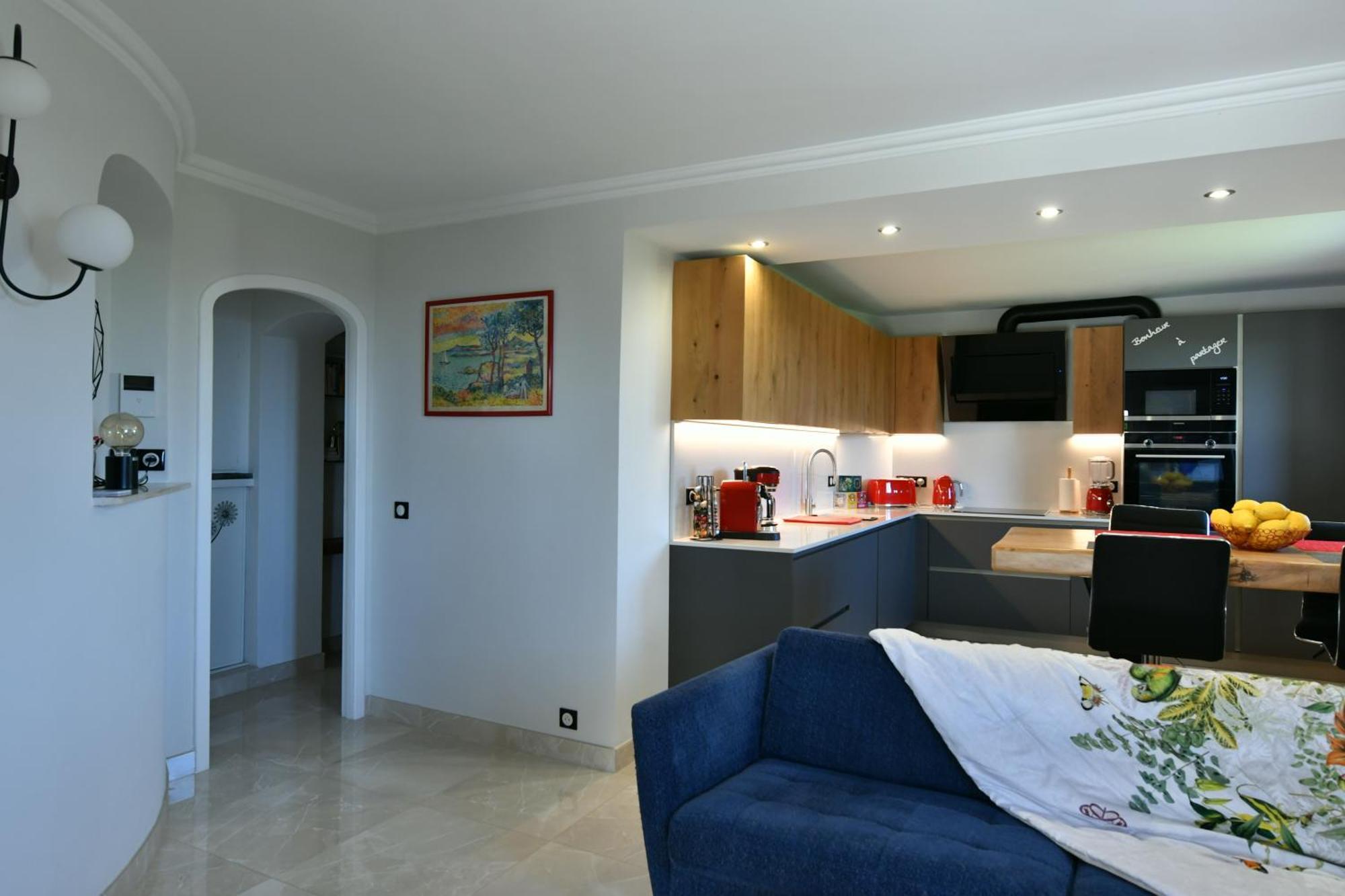 Elegant-cosy 2p55m2 Dans Bas De Provencale ! * Villeneuve-Loubet